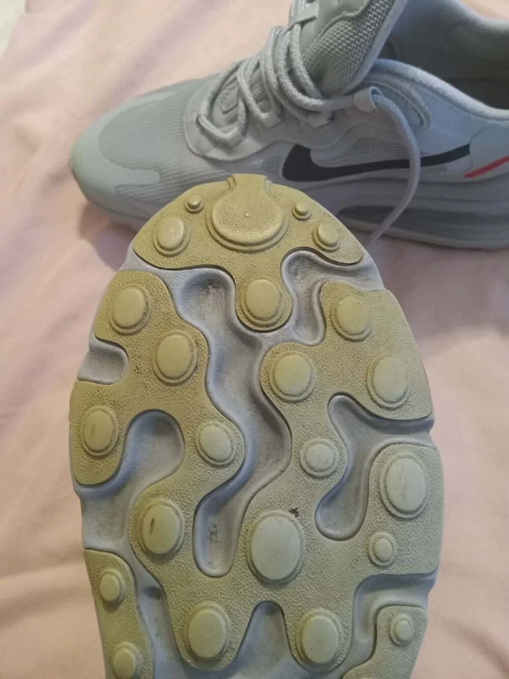 Nike Air Max 270, Gray, Men's Size 8-